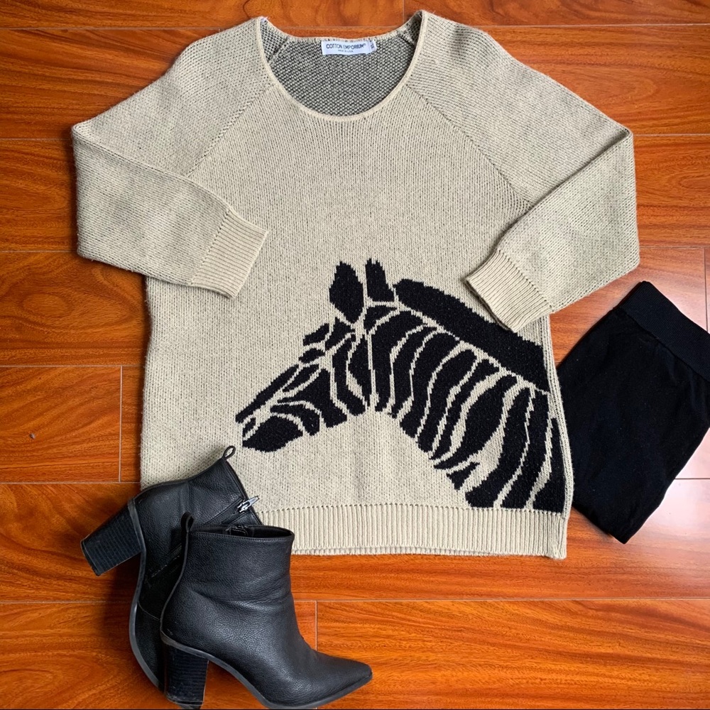 Zebra Sweater